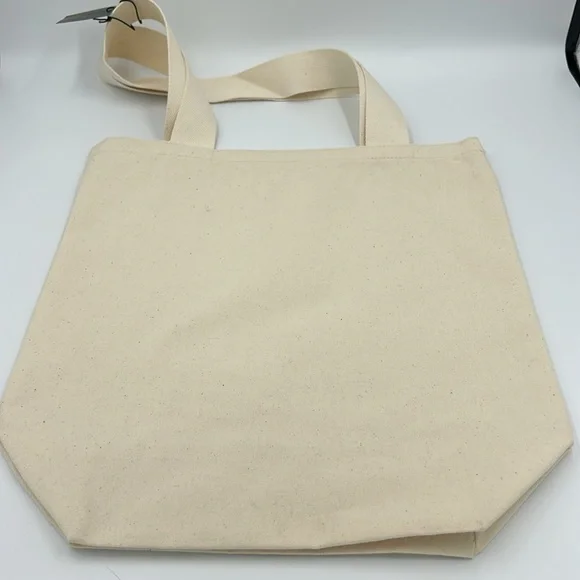 Rifle Paper Co. Dogs Cream Colored Book/Tote Bag - Picture 3 of 4